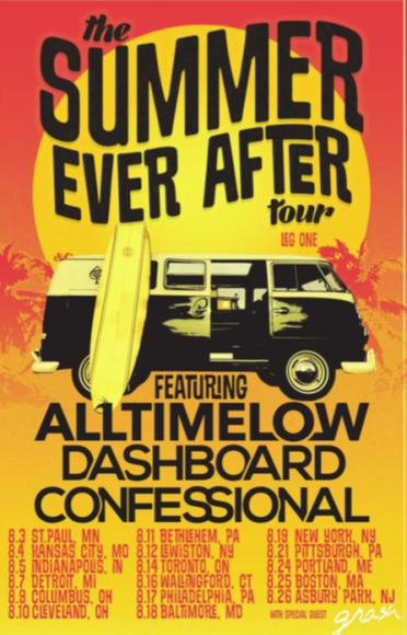 All Time Low & Dashboard Confessional at Nob Hill Masonic Center