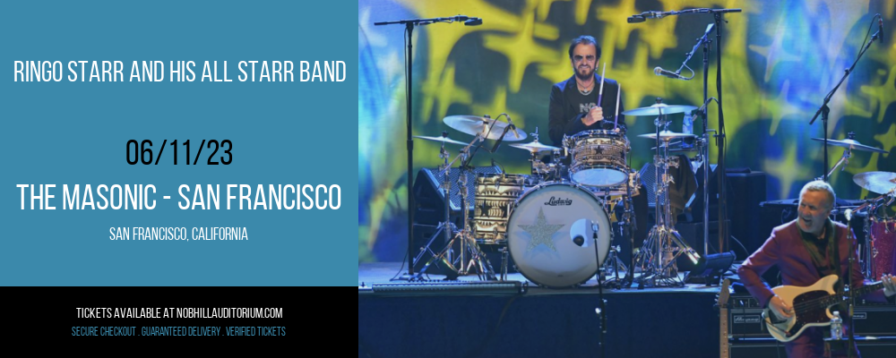 Ringo Starr and His All Starr Band at Nob Hill Masonic Center