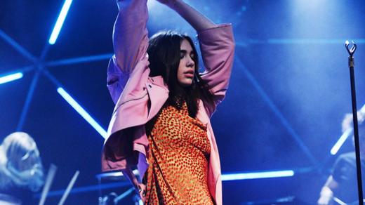 Dua Lipa at Nob Hill Masonic Center