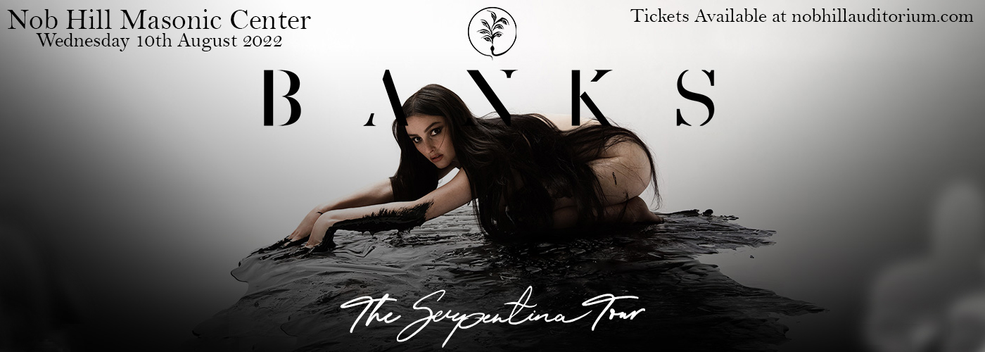Banks & Lauren Jauregui at Nob Hill Masonic Center tickets Banks & Lauren Jauregui at Nob Hill Masonic Center