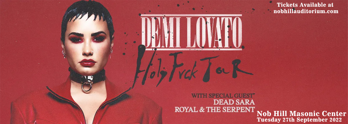 Demi Lovato at Nob Hill Masonic Center