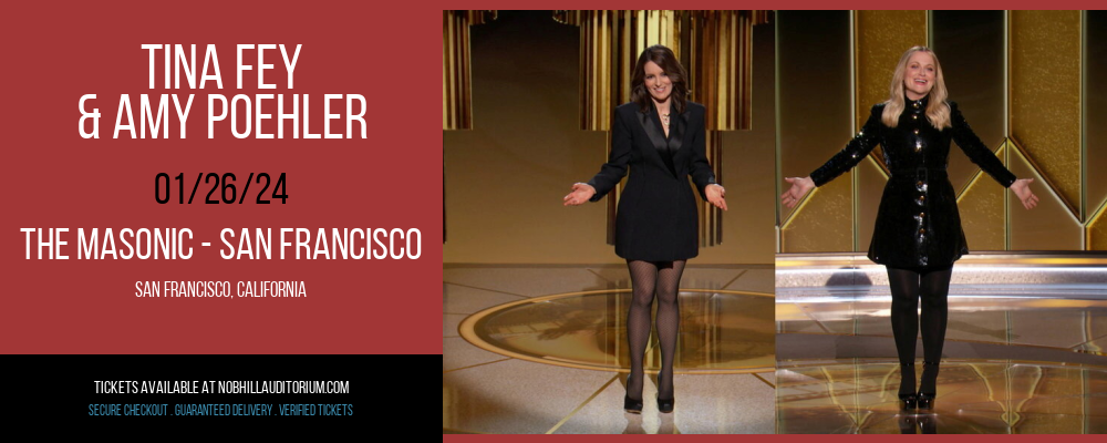 Tina Fey & Amy Poehler at The Masonic