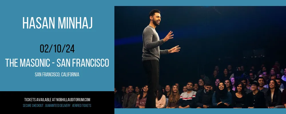 Hasan Minhaj at The Masonic