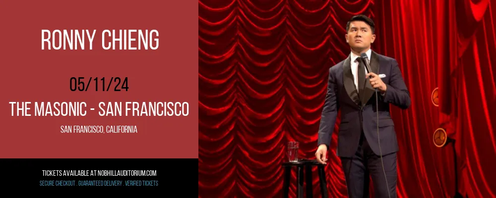 Ronny Chieng at The Masonic