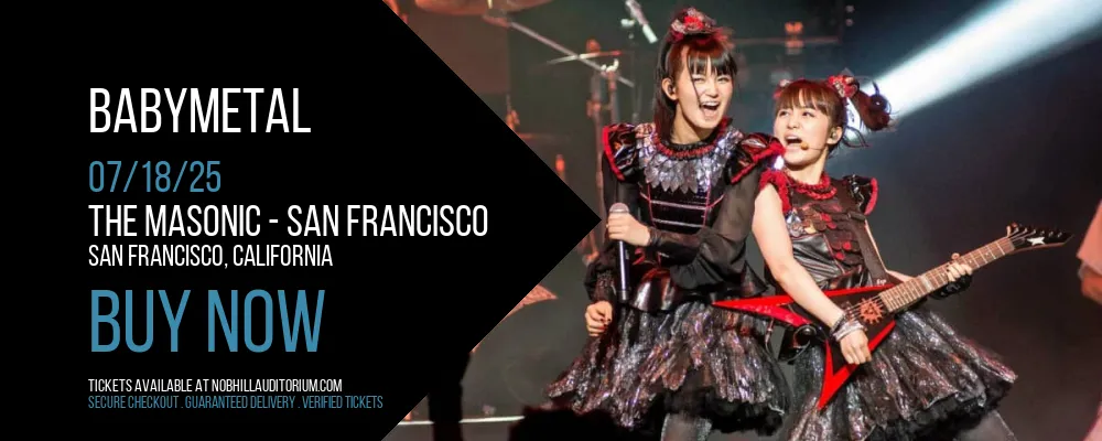 Babymetal at The Masonic