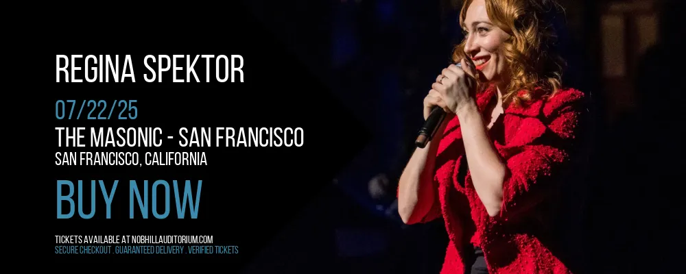 Regina Spektor at The Masonic