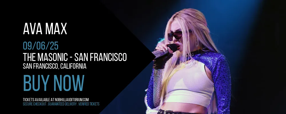 Ava Max at The Masonic