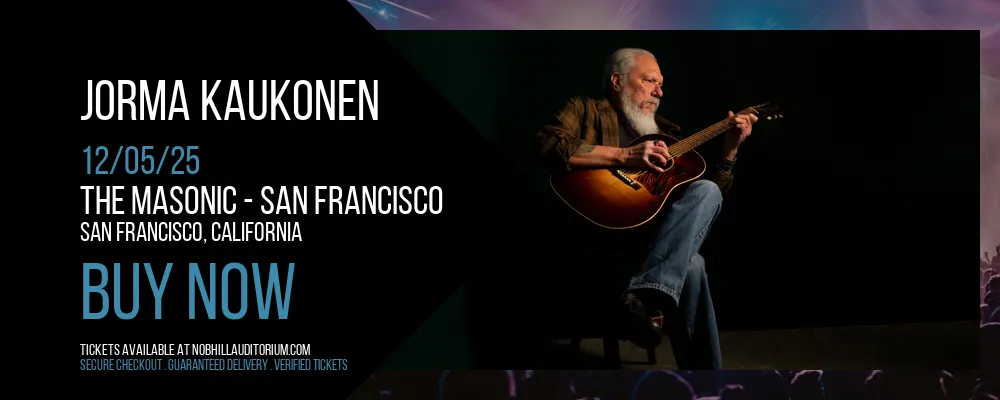 Jorma Kaukonen at The Masonic