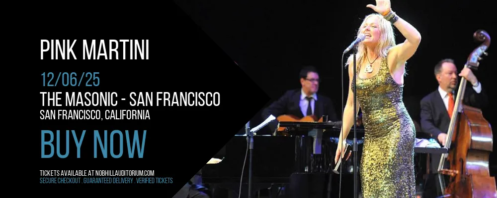 Pink Martini at The Masonic