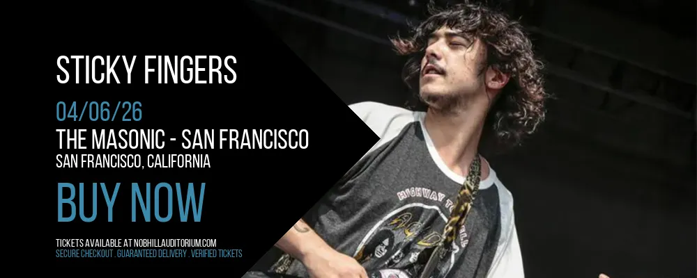Sticky Fingers at The Masonic