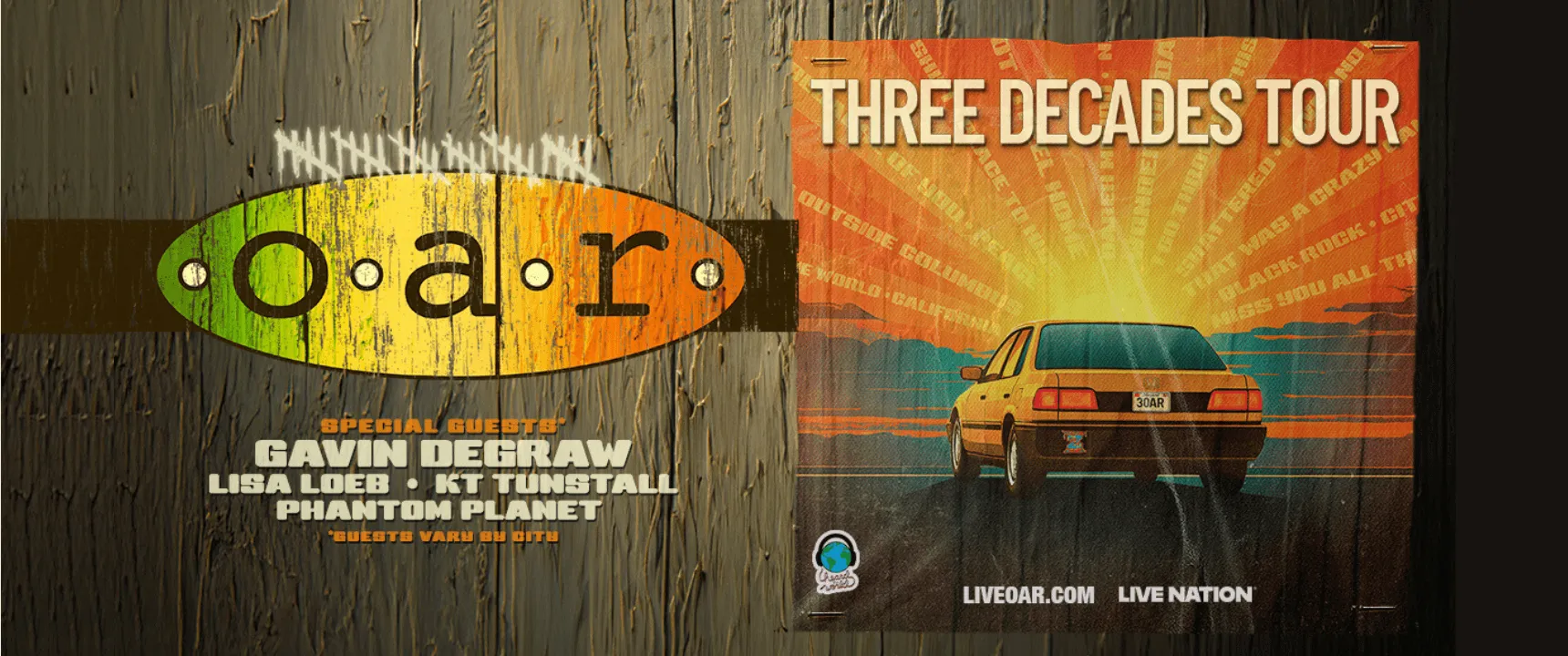 O.A.R., Gavin DeGraw &amp; Lisa Loeb