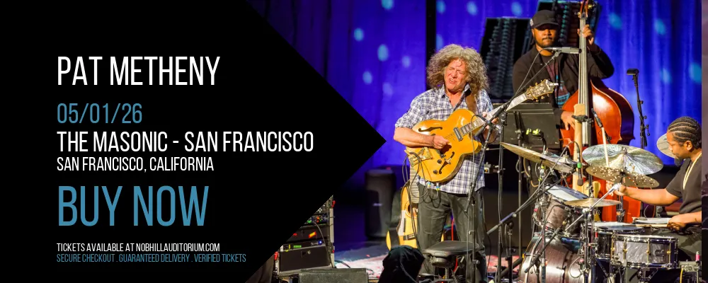 Pat Metheny at The Masonic