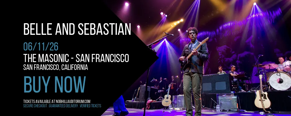 Belle and Sebastian at The Masonic