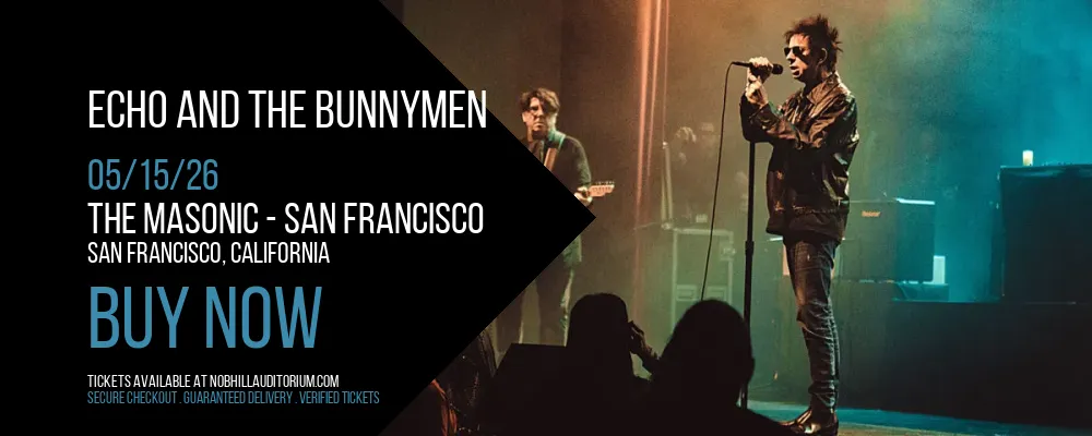 Echo and the Bunnymen at The Masonic