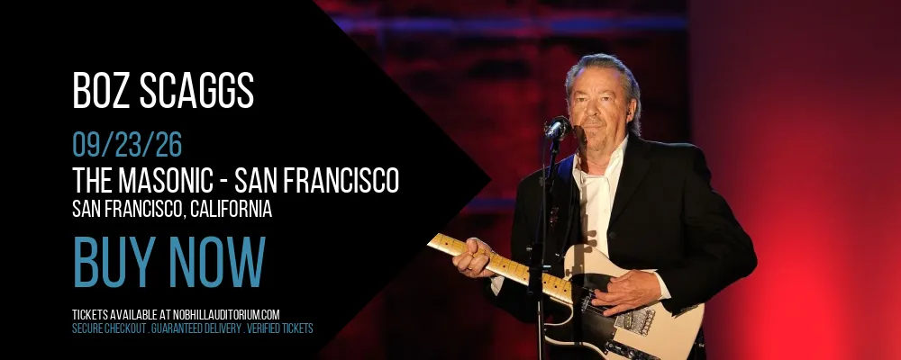 Boz Scaggs at The Masonic