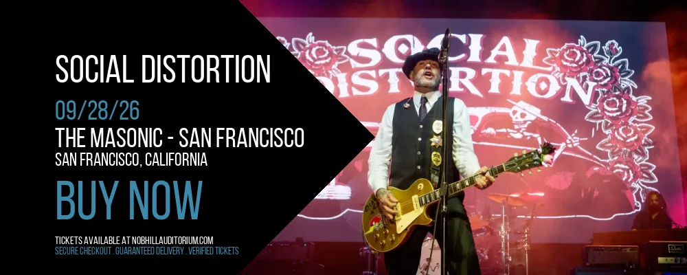 Social Distortion at The Masonic