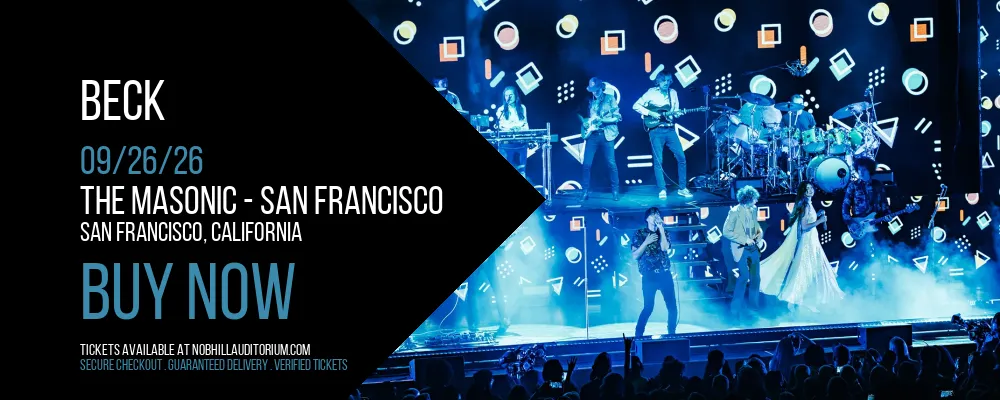 Beck at The Masonic