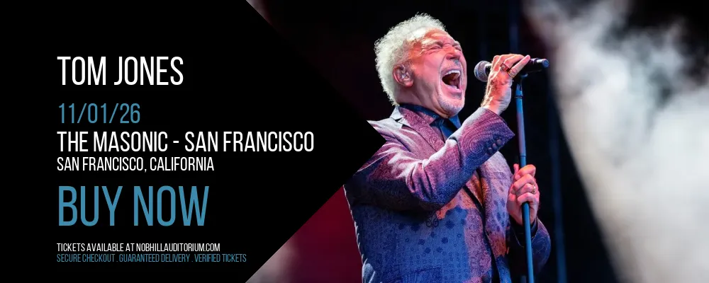 Tom Jones at The Masonic